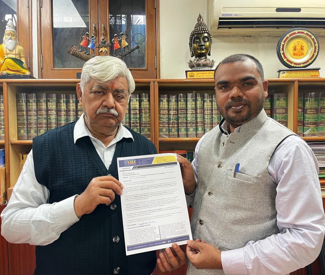 Shri Alok Kumar, Senior Advocate, Supreme Court | International President, VHP, during an interaction with Tara Institute