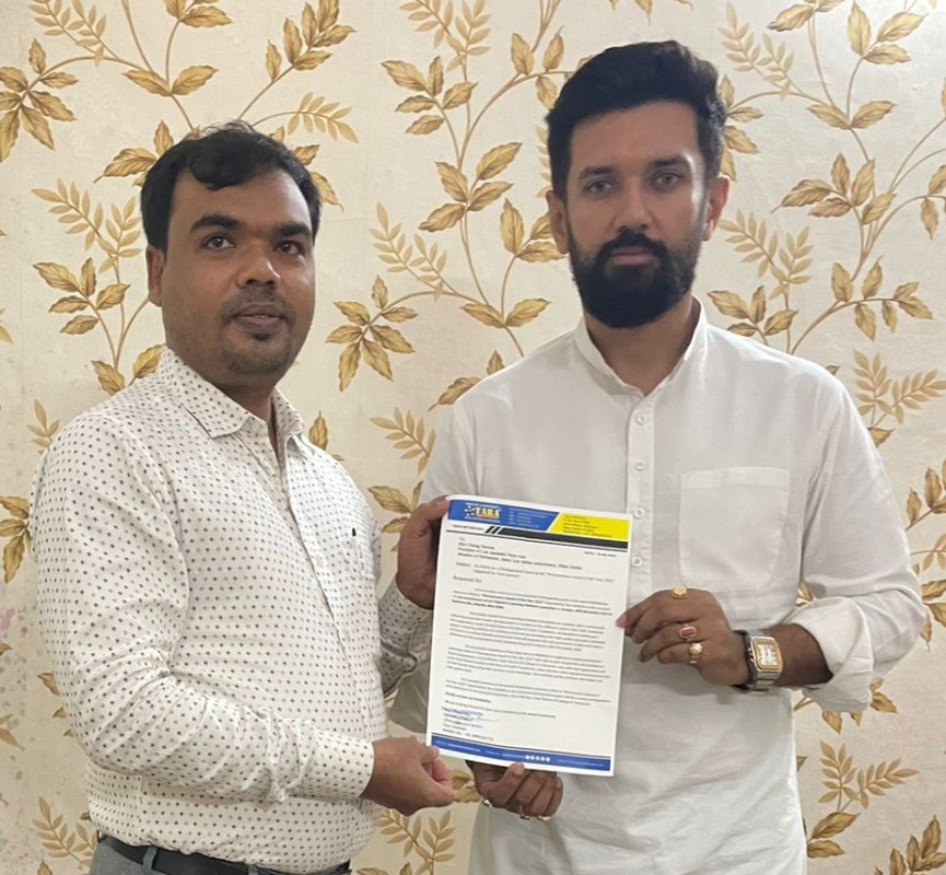 Chirag Paswan, Union Minister for Food Processing Industries | Member of Parliament, during an interaction with Tara Institute