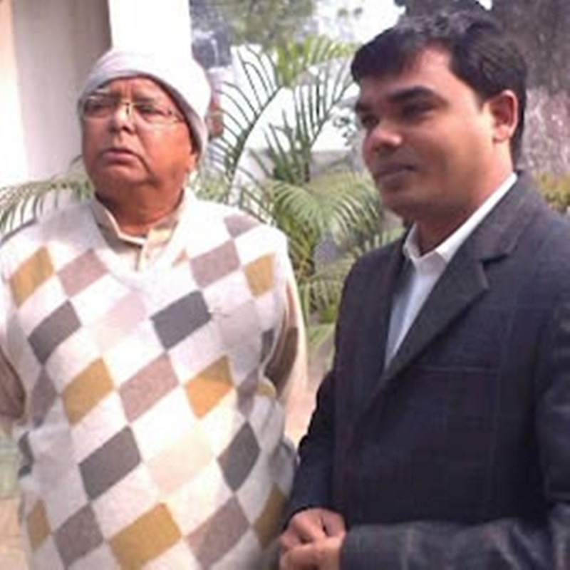 Lalu Prasad Yadav, Former Chief Minister of Bihar | Former Union Minister for Railways, during an interaction with Tara Institute